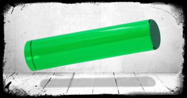 Crystal Green Transparent cast acrylic rod