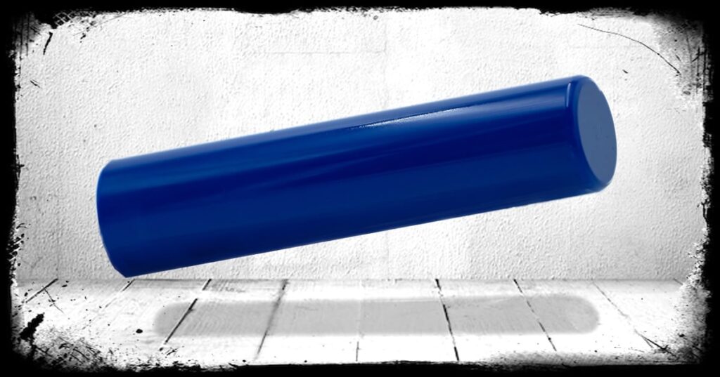 Royal Blue Solid Cast Acrylic Rod