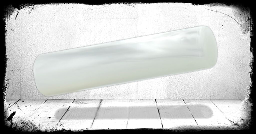 White Pearl Cast Acrylic Rod