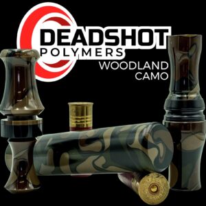 Deadshot Polymers Woodland Camo rods