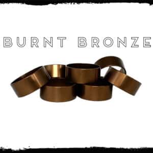 burnt bronze call bands for duck and goose calls